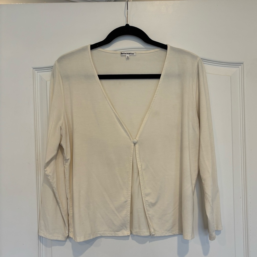 Reformation Janine Knit Cardigan